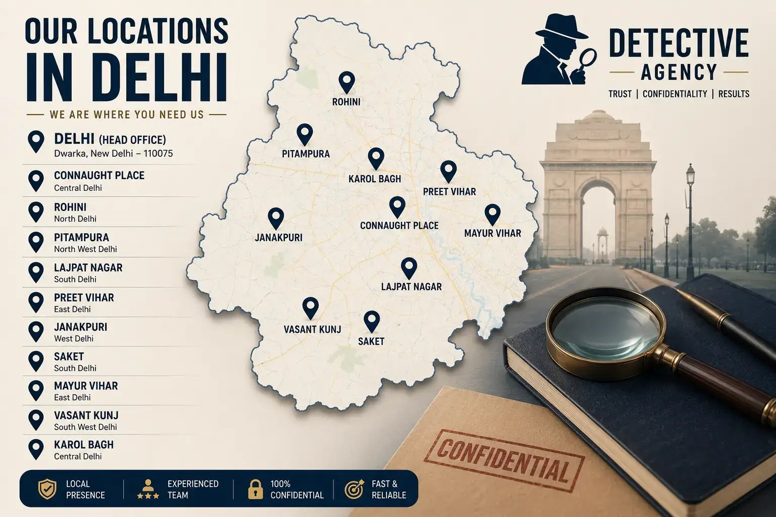 Detective Agency in Delhi